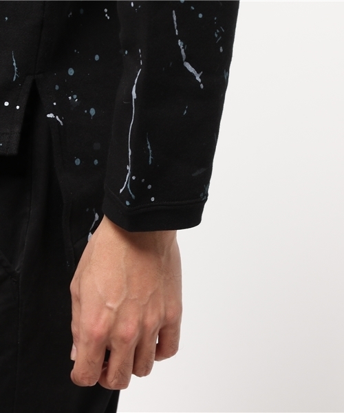 ADAM ET ROPE'（アダムエロペ）の「ドリッピングスウェット（スウェット・メンズ・ホワイト/ブラック・MEDIUM/L/M）」の20枚目の写真