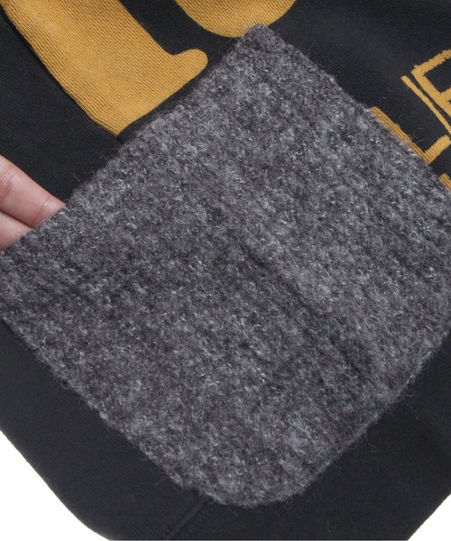 BREEZE（ブリーズ）の「ポケット付ロゴトレーナー（スウェット・キッズ・グレー/ブラック/オレンジ・80/95/90/100/120/130/110/140）」の8枚目の写真