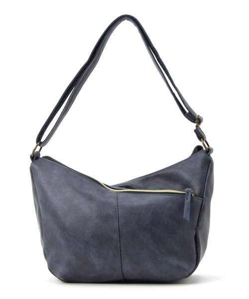 Legato Largo(レガートラルゴ)の「【Legato Largo】スモーキーシボ合皮多収納ショルダー(ショルダーバッグ・レディース・ライトベージュ/キャメル/ミント/ネイビー/ブラック・FREE)」の4枚目の写真