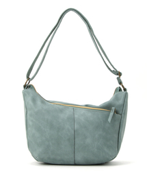 【Legato Largo】スモーキーシボ合皮多収納ショルダー