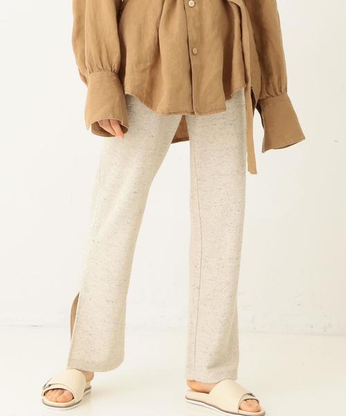 Another Edition（アナザーエディション）の「スリットパンツ ◆（その他パンツ・レディース・ピンク/ナチュラル/ライトグレー・SMALL/MEDIUM）」の3枚目の写真