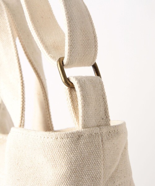 coen（コーエン）の「coen2WAYロゴトートバッグ（トートバッグ・レディース・オフホワイト/ブラック/シルバー/カーキ/ライトブルー/ライトピンク・FREE）」の22枚目の写真