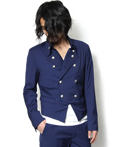 NO ID.（ノーアイディ）の「mj4502-TRｽﾄﾚｯﾁﾅﾎﾟﾚｵﾝｼｮｰﾄJKT ｼﾞｬｹｯﾄ（その他アウター）」 - WEAR