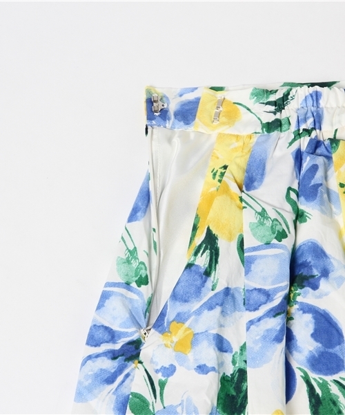 laboratory work（ラボラトリーワーク）の「水彩大花柄フレアスカート（スカート・レディース・イエロー系その他/ベージュ系その他・MEDIUM）」の19枚目の写真