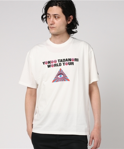 HYSTERIC GLAMOUR ✖️YOKOO TADANORI Tシャツ HYSTERIC GLAMOUR Yokoo Tadanori's collaboration print T