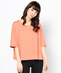 BEAUTY&YOUTH UNITED ARROWS | BY AMERICANA ガーゼポケット7分袖 ◆(Tシャツ/カットソー)