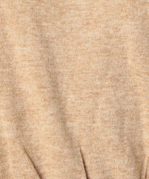 Another Edition(アナザーエディション)の「袖フリルプルオーバー ◆(ニット/セーター・レディース・ベージュ/パープル/ダークグレー・FREE)」の18枚目の写真