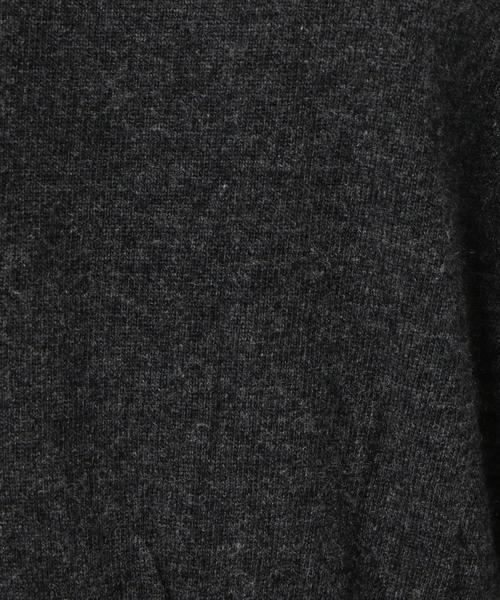 Another Edition(アナザーエディション)の「袖フリルプルオーバー ◆(ニット/セーター・レディース・ベージュ/パープル/ダークグレー・FREE)」の10枚目の写真