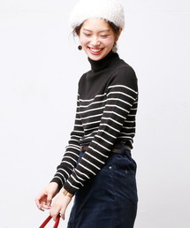natural couture | リブタートルニット(ニット/セーター)