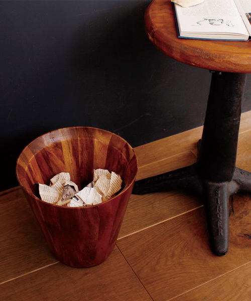 GLOBAL FORME CONCRETE(グローバルフォルムコンクリート)の「WOOD DUST BIN-L ウッドダストビンL(ダストボックス・レディース・ウッド・LARGE)」の5枚目の写真