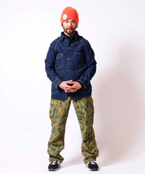 BEAMS（ビームス）の「orslow / 1950 COVER ALL（カバーオール・メンズ・インディゴブルー・M(2)/L(3)/S(1)）」の8枚目の写真