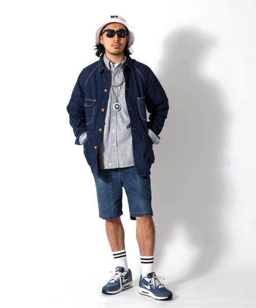 BEAMS（ビームス）の「orslow / 1950 COVER ALL（カバーオール・メンズ・インディゴブルー・M(2)/L(3)/S(1)）」の10枚目の写真