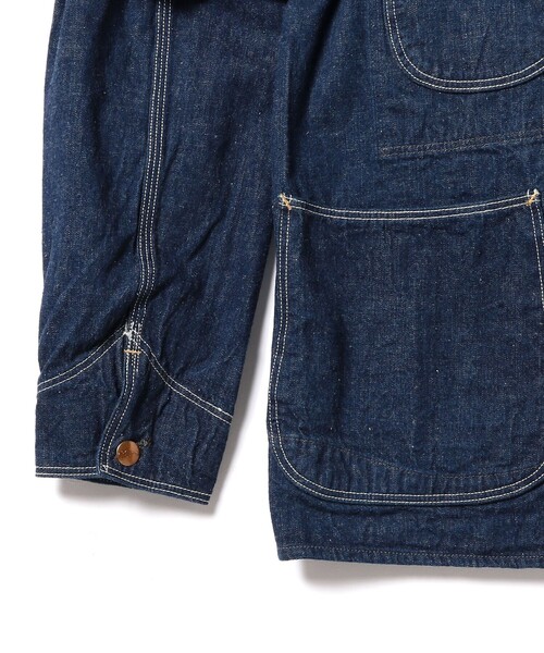 BEAMS（ビームス）の「orslow / 1950 COVER ALL（カバーオール・メンズ・インディゴブルー・M(2)/L(3)/S(1)）」の4枚目の写真