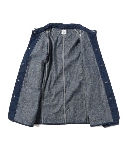 BEAMS（ビームス）の「orslow / 1950 COVER ALL（カバーオール・メンズ・インディゴブルー・M(2)/L(3)/S(1)）」の5枚目の写真
