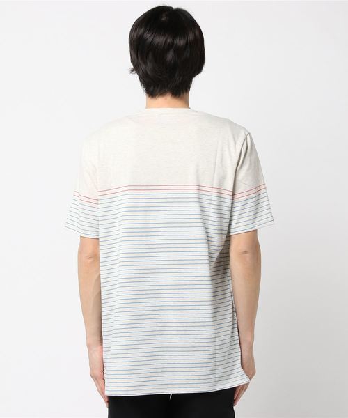 Hurley (ハーレー)の「M HRLY DF DOHENY STRIPE CREW(Tシャツ/カットソー・メンズ・グレー/イエロー系その他/ホワイト系その他・LARGE/SMALL/MEDIUM)」の4枚目の写真
