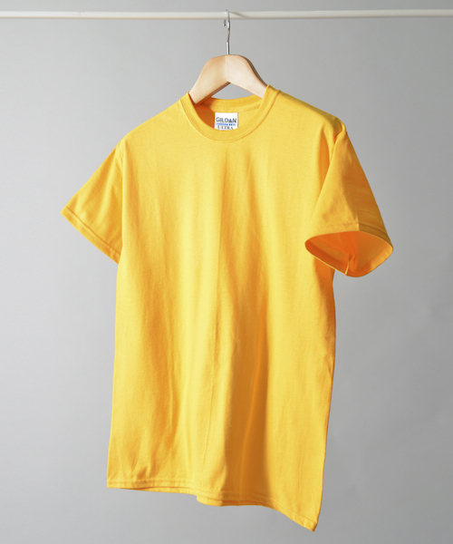 GILDAN（ギルダン）の「＃GILDAN/ｷﾞﾙﾀﾞﾝ　6ＯＺウルトラコットンＴシャツ（Tシャツ/カットソー・メンズ・ホワイト/ライトグレー/ブラック/パープル/ネイビー/レッド/オリーブ/ピンク/ライム/イエロー/オレンジ/ブルー/ライトグリーン/ライトインディゴブルー/ナチュラル/ワインレッド/チャコールグレー・MEDIUM/LARGE）」の14枚目の写真