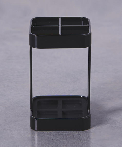 UNITED ARROWS(ユナイテッドアローズ)の「<TOWER(タワー)> ハブラシ スタンド SLIM(オーラルケア/歯磨きグッズ)」|ブラック