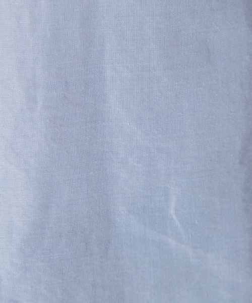 BAYFLOW（ベイフロー）の「BAYFLOW／ラミーコットンシャツ 18SS（シャツ/ブラウス・レディース・ホワイト/イエロー/ピンク/サックスブルー/カーキ/ラベンダー・SMALL/MEDIUM/LARGE）」の17枚目の写真