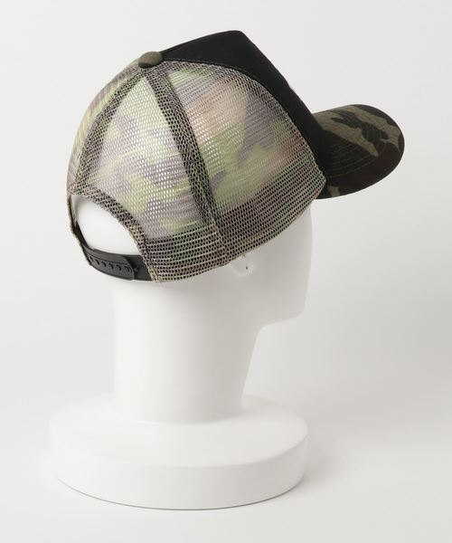 AVIREX(アヴィレックス)の「AVIREX/アヴィレックス/トップガン メッシュキャップ/ TOP GUN MESH CAP(キャップ・メンズ・ブラック/カモフラージュ・FREE)」の3枚目の写真