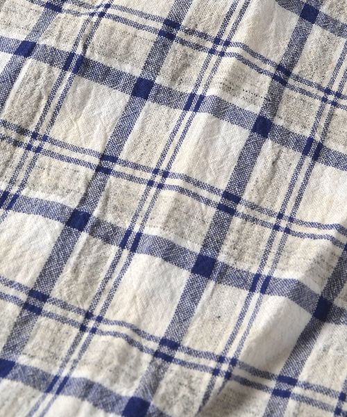 SHIPS(シップス)の「SU: トップチェック 7スリーブシャツ(シャツ/ブラウス・メンズ・ネイビー/グレー/イエロー・SMALL/MEDIUM/LARGE/X-LARGE)」の10枚目の写真