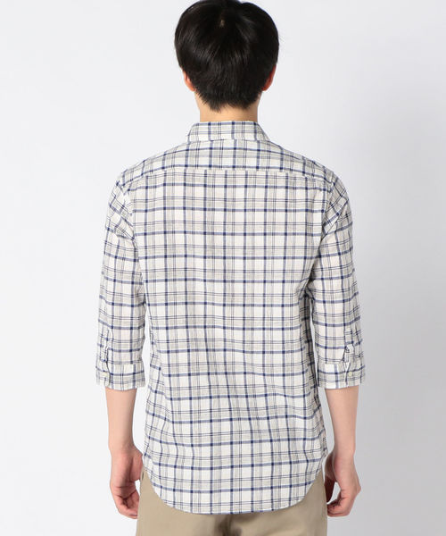 SHIPS(シップス)の「SU: トップチェック 7スリーブシャツ(シャツ/ブラウス・メンズ・ネイビー/グレー/イエロー・SMALL/MEDIUM/LARGE/X-LARGE)」の15枚目の写真