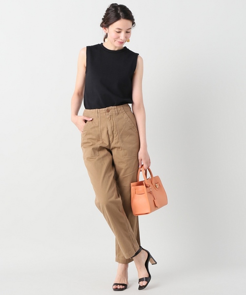 IENA（イエナ）の「ボーダークルーネックTシャツ◆（Tシャツ/カットソー・レディース・ブラック/ネイビー/レッド/ブラック系その他/ブルー系その他・FREE）」の15枚目の写真