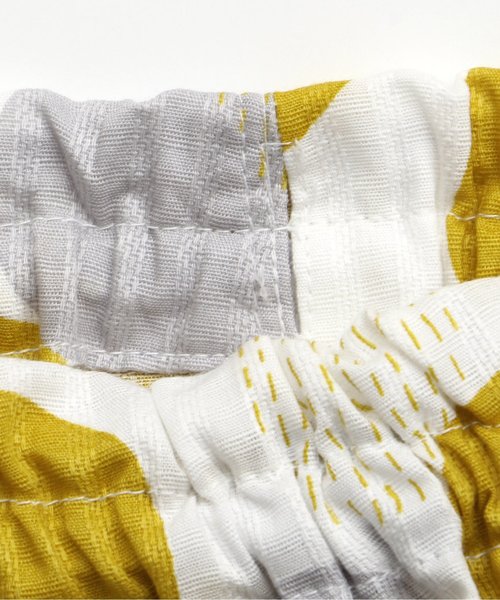 apres les cours（アプレレクール）の「ランダムドット柄甚平セット（浴衣・キッズ・ネイビー/マスタード・90/100/110/120/80/130）」の8枚目の写真