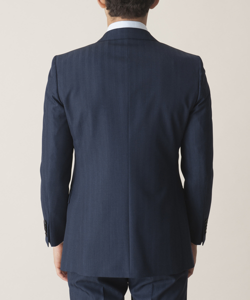 美品 ブラックレーベルクレストブリッジ スリーピーススーツ ネイビー 36R BLACK LABEL CRESTBRIDGE（ブラックレーベル・クレストブリッジ）の