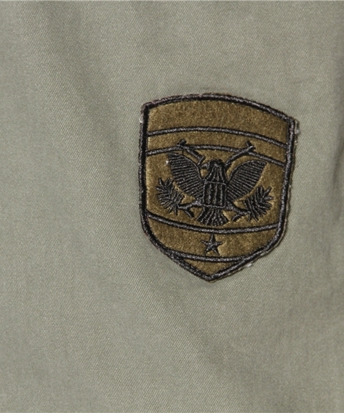 WEGO（ウィゴー）の「WEGO/ワッペンミリタリージャケット（ミリタリージャケット・レディース・カーキ/ネイビー/その他1・FREE）」の10枚目の写真