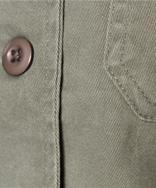 WEGO（ウィゴー）の「WEGO/ワッペンミリタリージャケット（ミリタリージャケット・レディース・カーキ/ネイビー/その他1・FREE）」の13枚目の写真