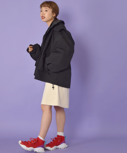 w closet（ダブルクローゼット）の「インナーフリース付きマウンテンパーカー_（マウンテンパーカー・レディース・ブラック/ブルー/ベージュ系その他・FREE）」の5枚目の写真