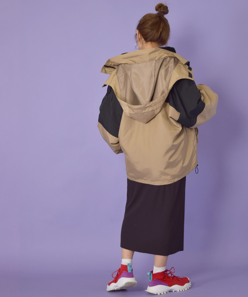 w closet（ダブルクローゼット）の「インナーフリース付きマウンテンパーカー_（マウンテンパーカー・レディース・ブラック/ブルー/ベージュ系その他・FREE）」の12枚目の写真