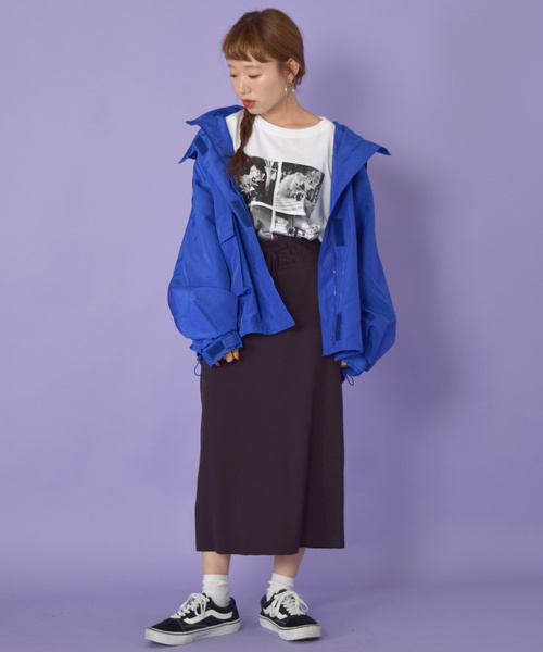 w closet（ダブルクローゼット）の「インナーフリース付きマウンテンパーカー_（マウンテンパーカー・レディース・ブラック/ブルー/ベージュ系その他・FREE）」の16枚目の写真