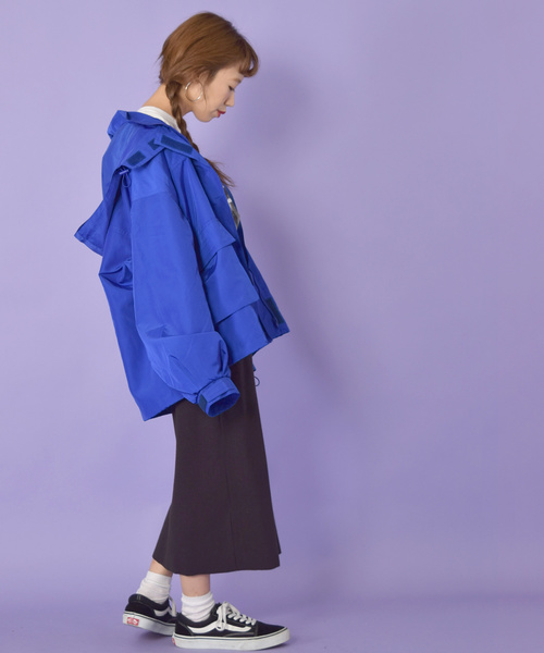 w closet（ダブルクローゼット）の「インナーフリース付きマウンテンパーカー_（マウンテンパーカー・レディース・ブラック/ブルー/ベージュ系その他・FREE）」の17枚目の写真