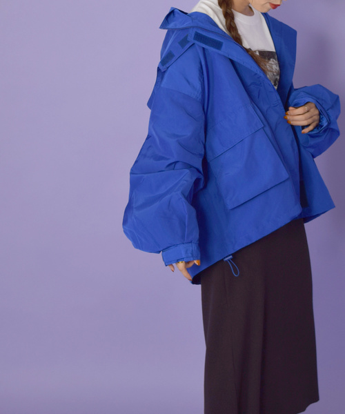 w closet（ダブルクローゼット）の「インナーフリース付きマウンテンパーカー_（マウンテンパーカー・レディース・ブラック/ブルー/ベージュ系その他・FREE）」の21枚目の写真