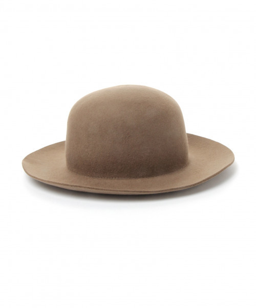 LAKOLE（ラコレ）の「丸天フェルトハット / LAKOLE（ハット・レディース・ブラック/ベージュ・FREE）」の4枚目の写真