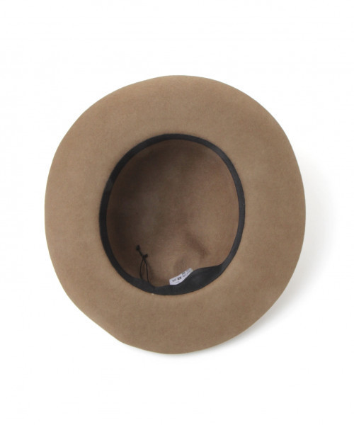 LAKOLE（ラコレ）の「丸天フェルトハット / LAKOLE（ハット・レディース・ブラック/ベージュ・FREE）」の5枚目の写真