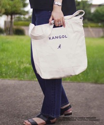 【 KANGOL / カンゴール 】 キャンバス ショルダー トート バッグ