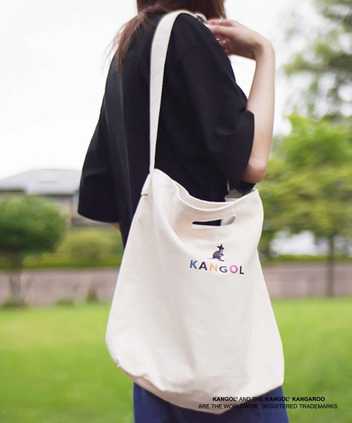 KANGOL / カンゴール 】 キャンバス ショルダー トート バッグ