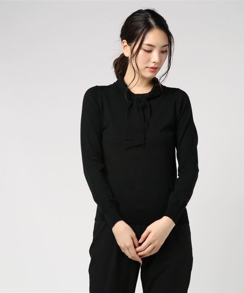 ketty（ケティ）の「LIEBEボウタイニットプルオーバー（ニット