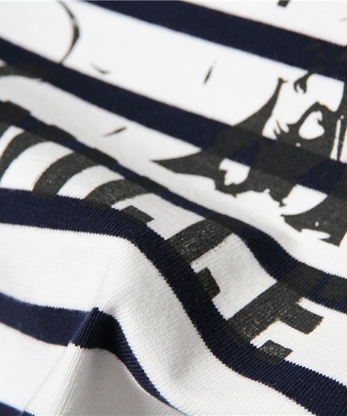 HYSTERIC GLAMOUR（ヒステリックグラマー）の「STENCIL WOMAN pt T-SH（Tシャツ/カットソー・メンズ・ホワイト系その他/ネイビー/ブルー系その他・SMALL/MEDIUM/LARGE）」の7枚目の写真