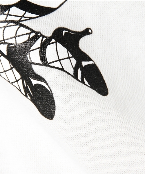 WEGO（ウィゴー）の「WEGO/ヒューマンプリントスウェット（スウェット・レディース・ホワイト/杢グレー/ダークグリーン/ワイン・FREE）」の11枚目の写真