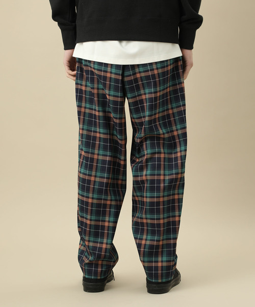 JUNRED（ジュンレッド）の「マルチチェックイージーパンツ（その他パンツ・メンズ・ベージュ/ネイビー・S/M/L）」の9枚目の写真