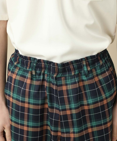 JUNRED（ジュンレッド）の「マルチチェックイージーパンツ（その他パンツ・メンズ・ベージュ/ネイビー・S/M/L）」の4枚目の写真