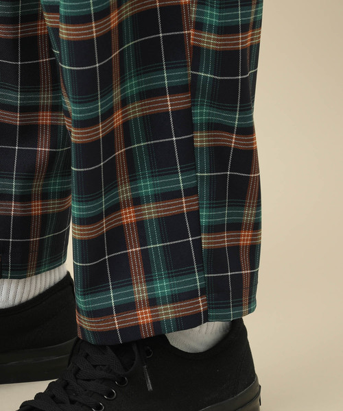 JUNRED（ジュンレッド）の「マルチチェックイージーパンツ（その他パンツ・メンズ・ベージュ/ネイビー・S/M/L）」の5枚目の写真