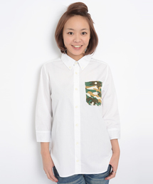 X-girl | CAMO SHIRT(シャツ/ブラウス)