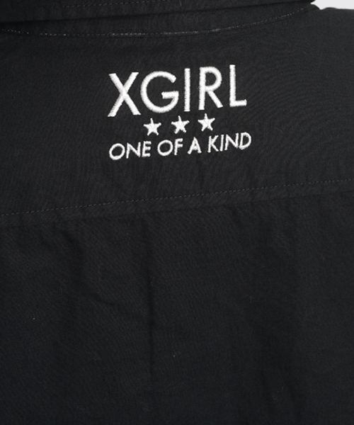 X-girl(エックスガール)の「CAMO SHIRT(シャツ/ブラウス・レディース・ホワイト/ブラック/カモフラージュ・1/2)」の13枚目の写真