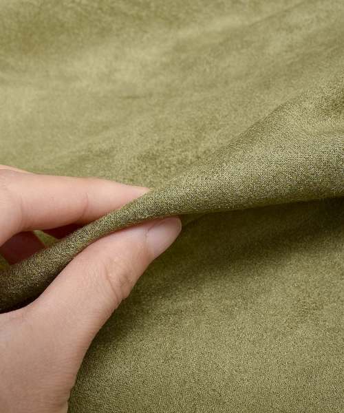 MinoriTY（マイノリティ）の「フェイクスウェード半袖Tシャツ+インナーTシャツ（2枚セット）アンサンブル（Tシャツ/カットソー・メンズ・カーキ/キャメル/ベージュ・M/L）」の16枚目の写真