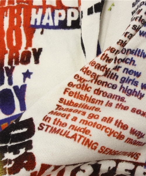 JOEY HYSTERIC（ジョーイヒステリック）の「PUNK PRESS総柄 レギンス（レギンス/スパッツ・キッズ・マルチ・X-SMALL/SMALL/MEDIUM）」の3枚目の写真