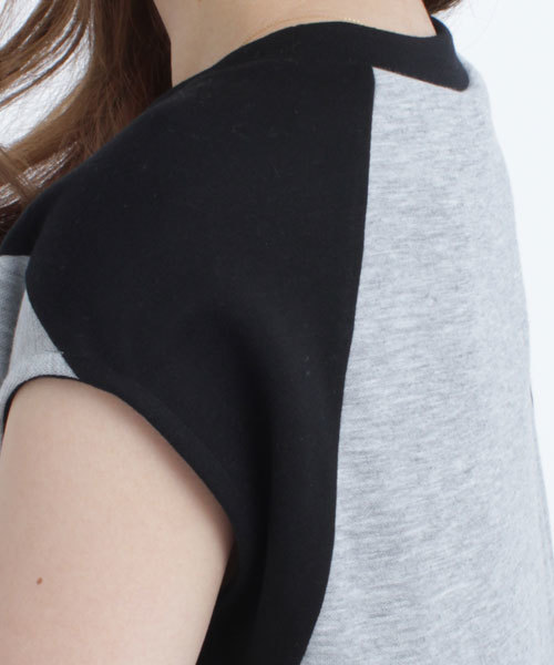 SILAS（サイラス）の「CHERIE CUT TOP（Tシャツ/カットソー・レディース・アッシュグレー・ONE SIZE）」の5枚目の写真